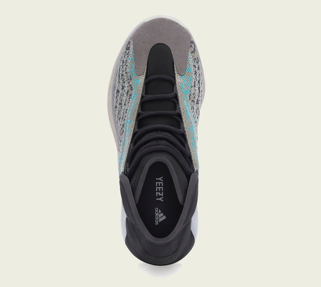 adidas Yeezy QNTM “Teal Blue” release photo 3