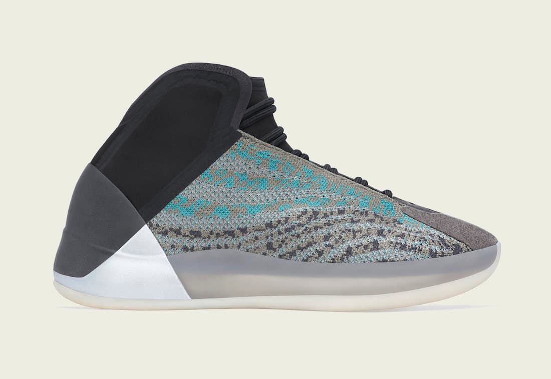 adidas Yeezy QNTM “Teal Blue” release photo 2