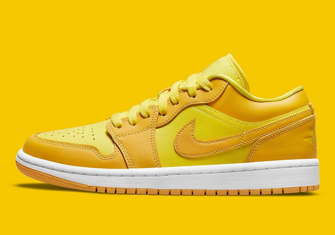 Air Jordan 1 Low "Yellow Strike" Jordan release photo