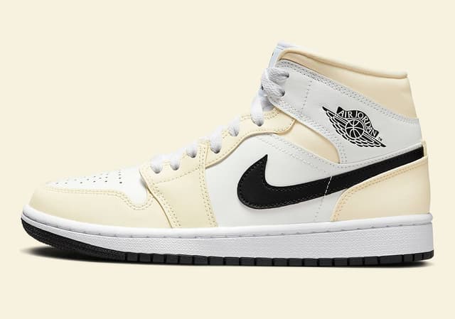 Air Jordan 1 Mid "Coconut Milk" Jordan release photo