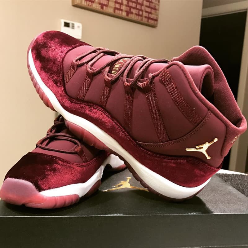 Air Jordan 11 GS Velvet release photo 1
