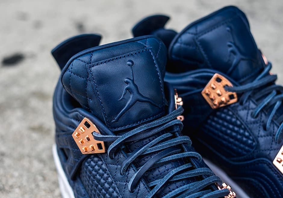 Air Jordan Retro 4 PRM “Obsidian” release photo 4