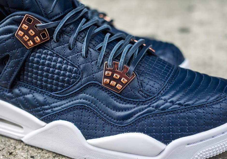 Air Jordan Retro 4 PRM “Obsidian” release photo 7