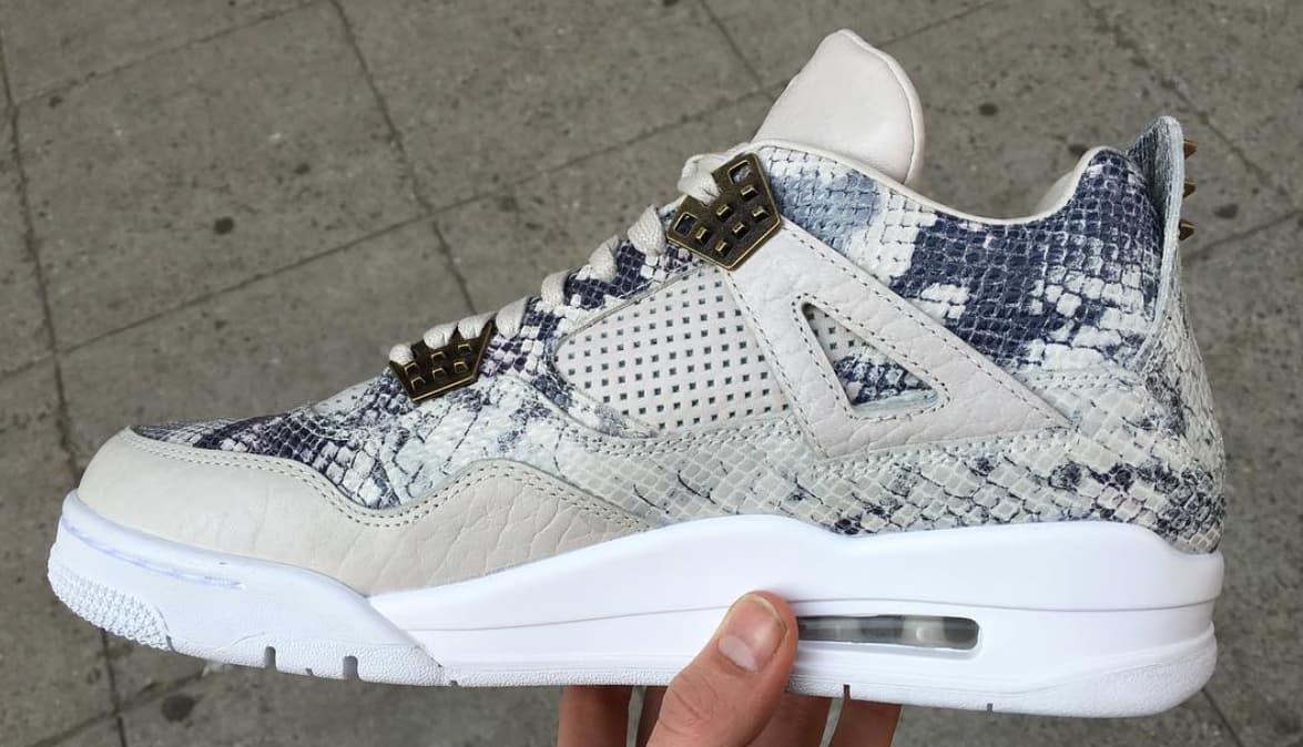 Air Jordan 4 Premium “Snakeskin” release photo 2