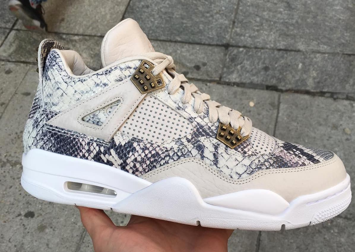 Air Jordan 4 Premium “Snakeskin” release photo 3