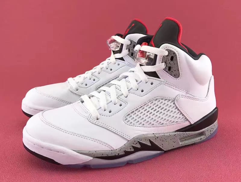 Air Jordan 5 “White Cement” Jordan release photo