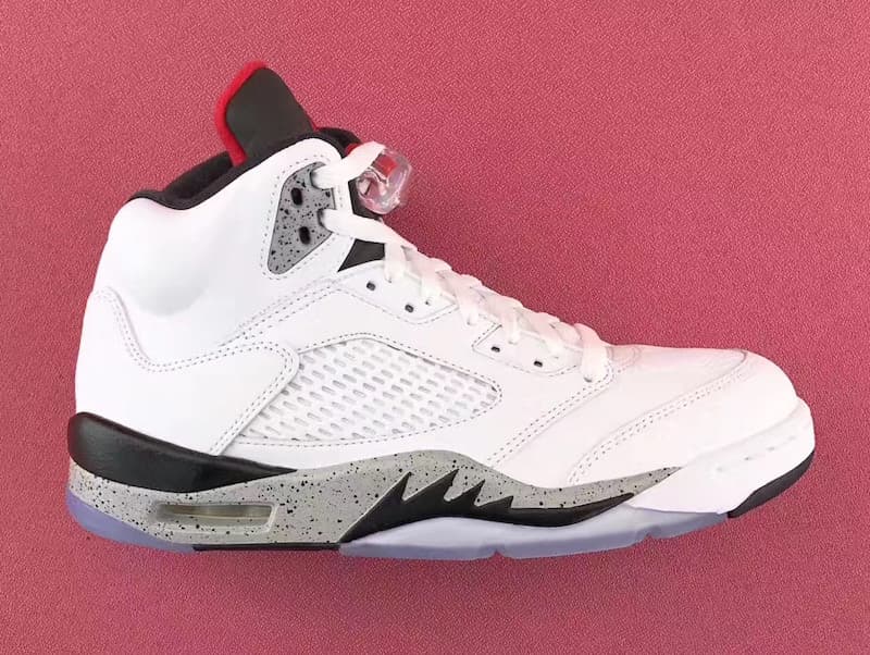 Air Jordan 5 “White Cement” release photo 3