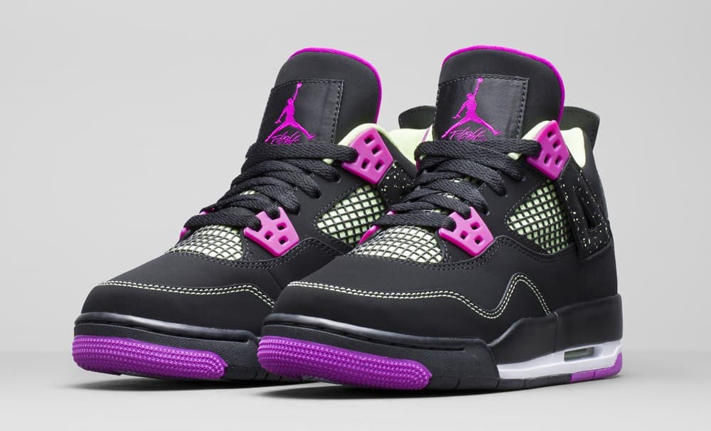 Air Jordan 4 GS “Fuchsia” release photo 2