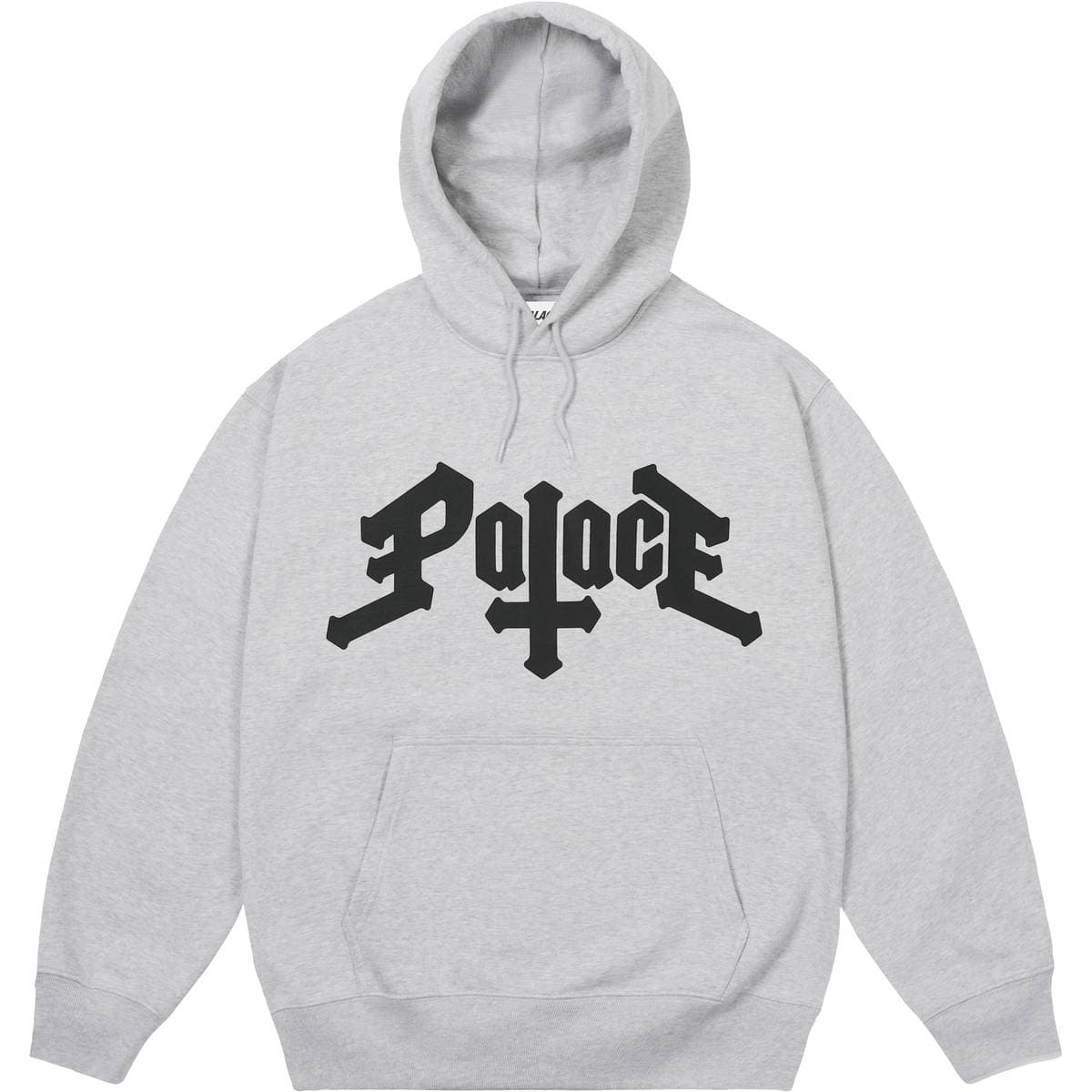 Palace Cross Hood Grey Marl release photo 1