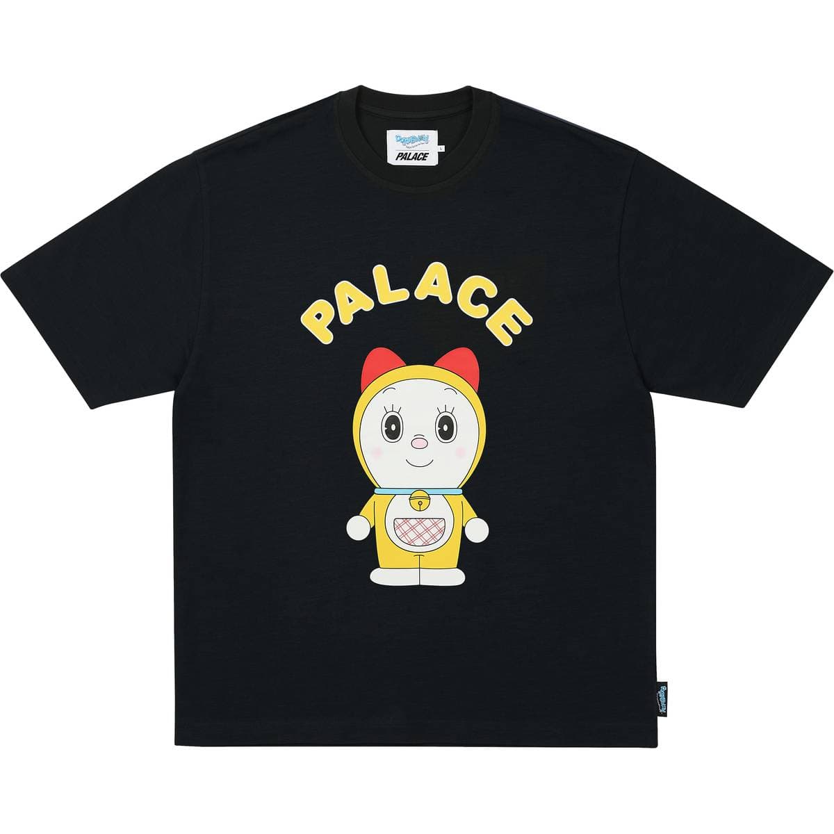 Palace Doraemon T-shirt Black release photo 1