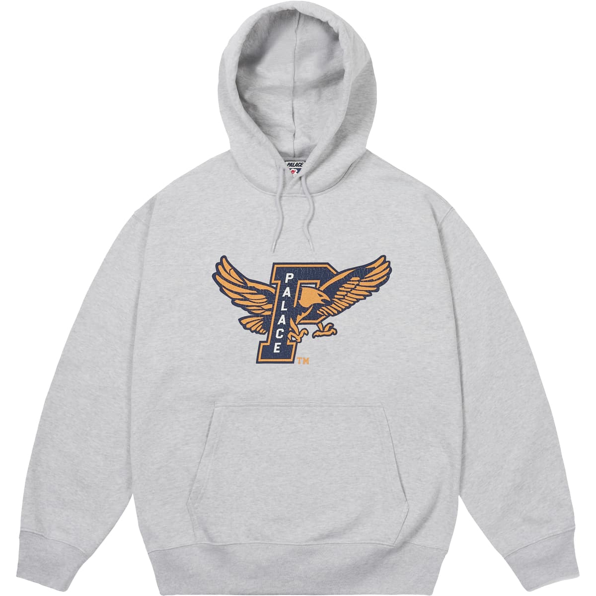 Palace Eagles Hood Grey Marl release photo 1