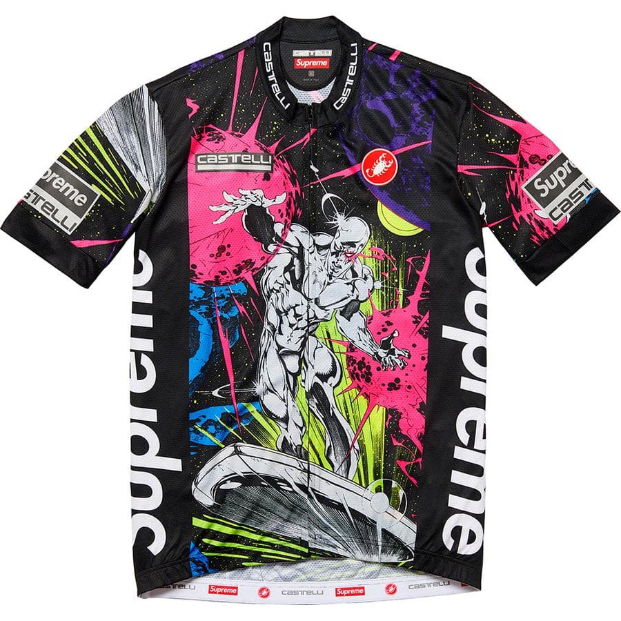 Supreme®/castelli Silver Surfer Cycling Jersey release photo 1