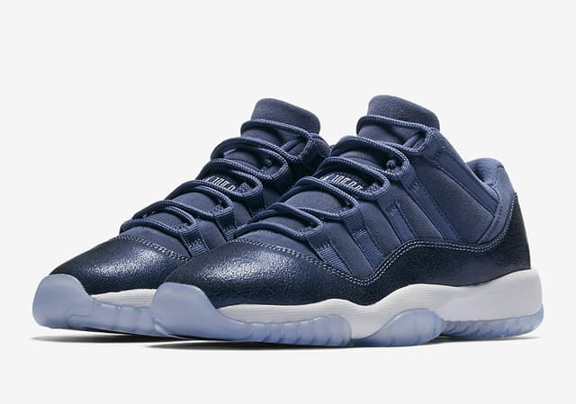 Air Jordan 11 Low GS “Blue Moon” Jordan release photo