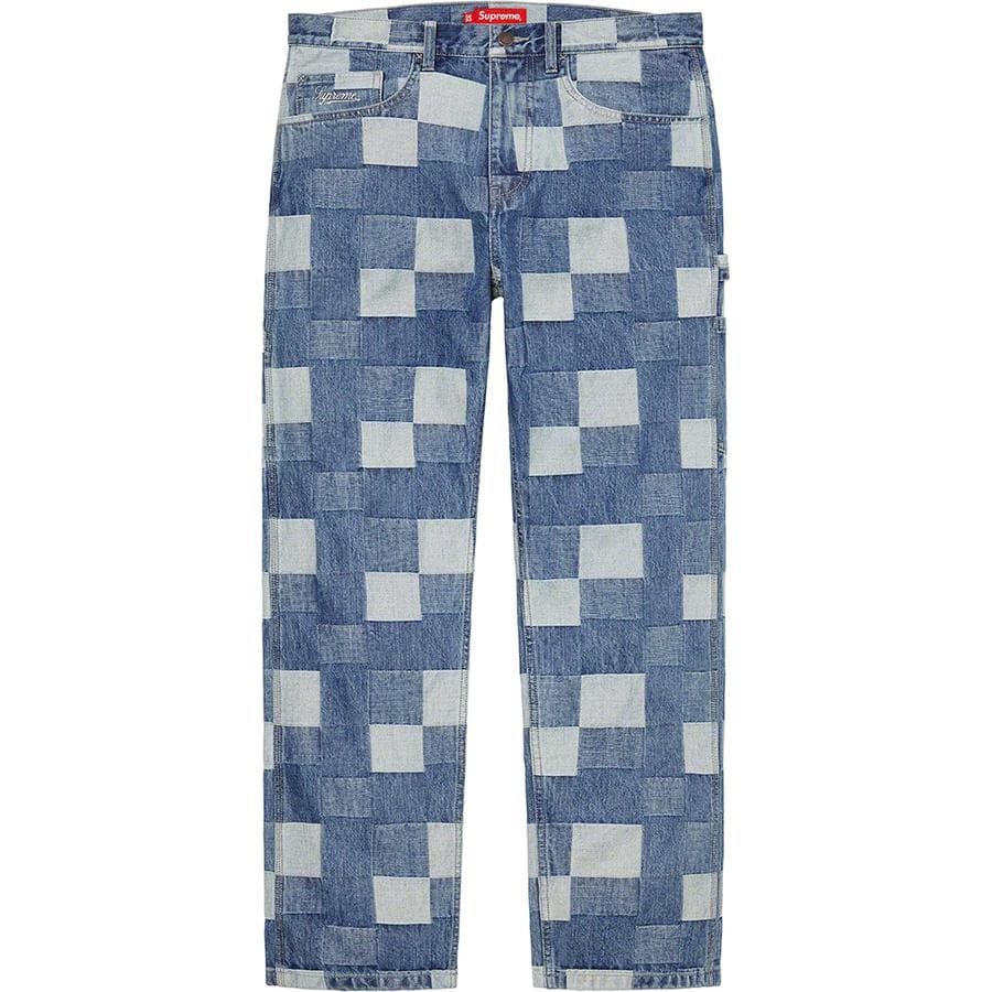 Supreme Patched Denim Painter Pant release photo 4