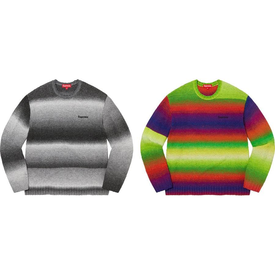 Gradient Stripe Sweater release photo 1
