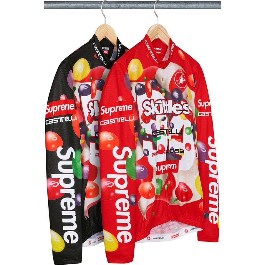 Supreme®/skittles®/castelli L/s Cycling Jersey release photo 1