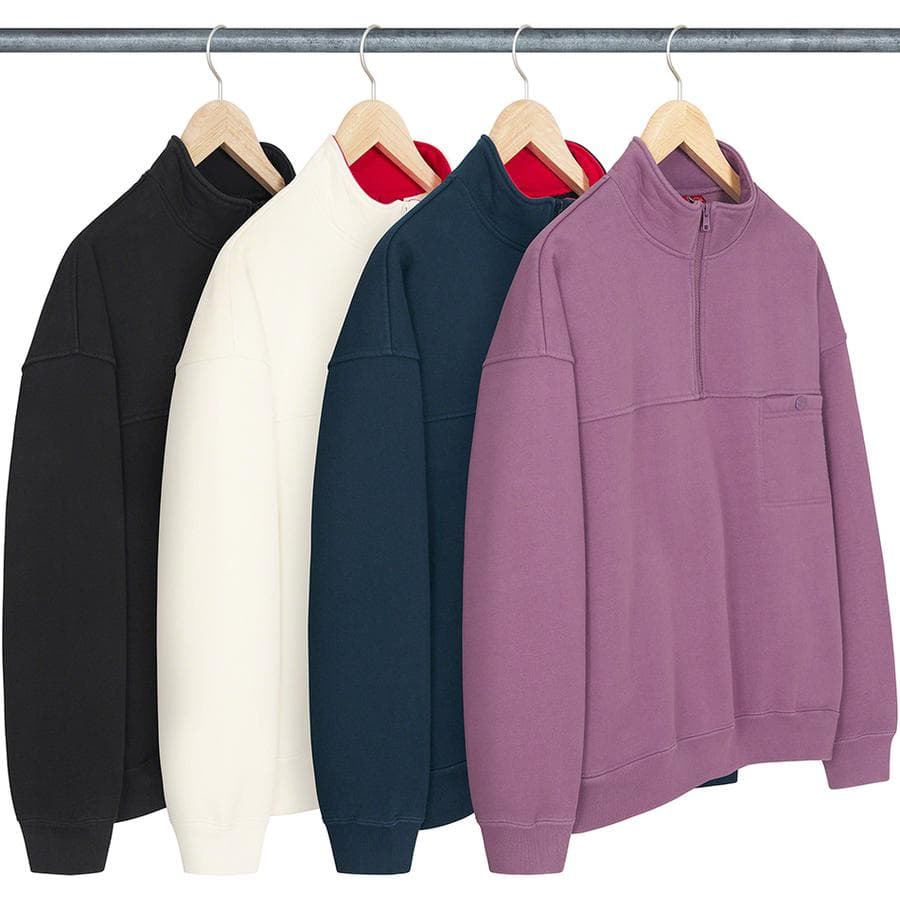 Washed Half Zip Pullover release photo 1