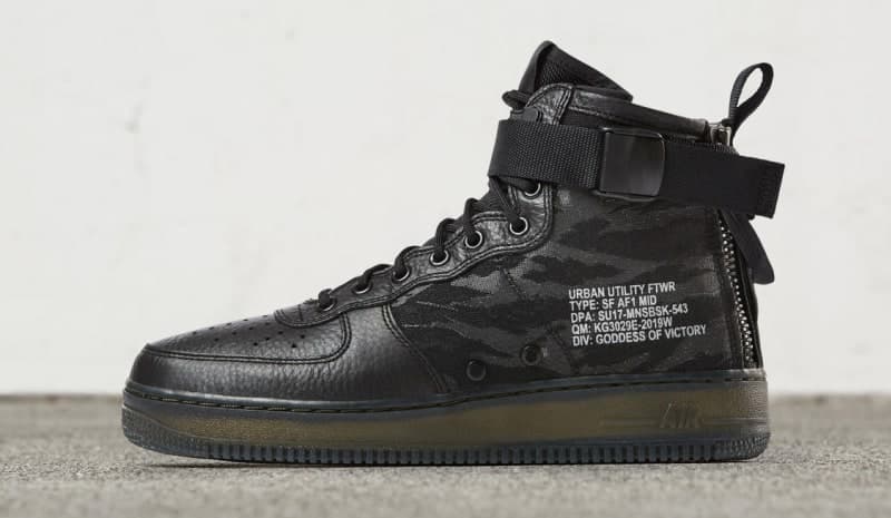Nike SF-AF1 Mid Tiger Camo release photo 1