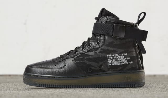 Nike SF-AF1 Mid Tiger Camo Nike release photo