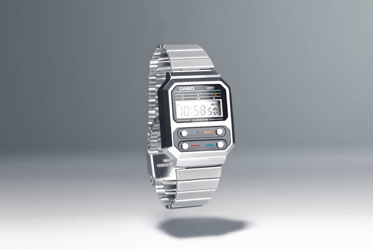 Casio A100WE release photo 1