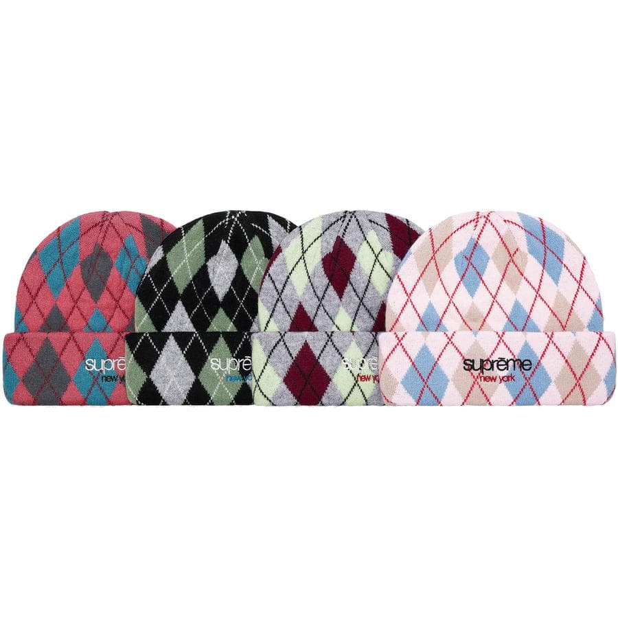 Argyle Cashmere Beanie release photo 1