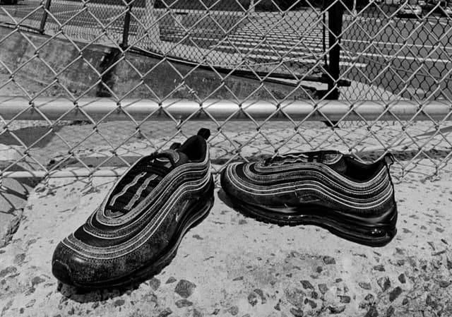 Comme des Garçons x Nike Air Max 97 "Glacier Grey" Nike release photo