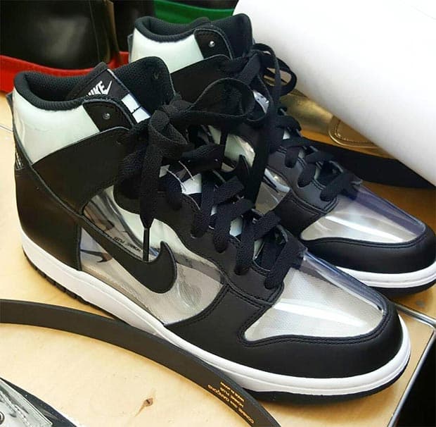 COMME DES GARÇONS X NIKE DUNK HIGH Nike release photo