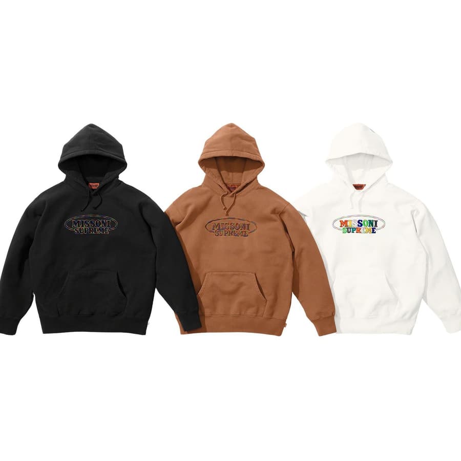 Supreme®/missoni® Hooded Sweatshirt release photo 1