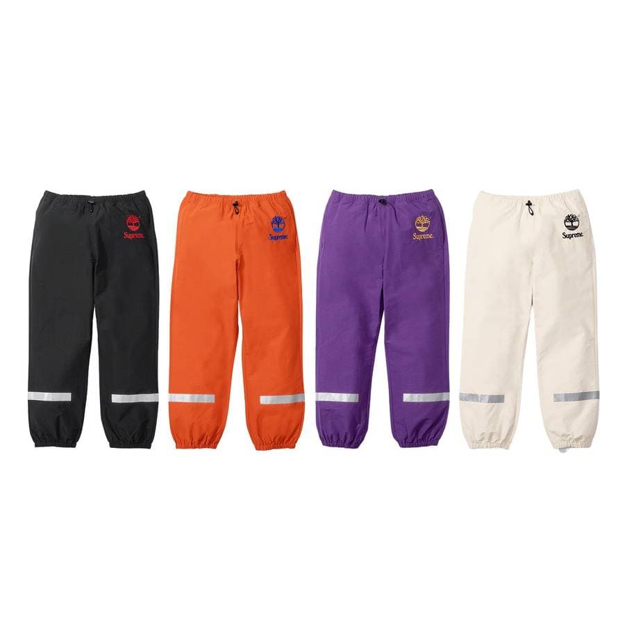 Supreme®/Timberland® Reflective Taping Track Pant release photo 1