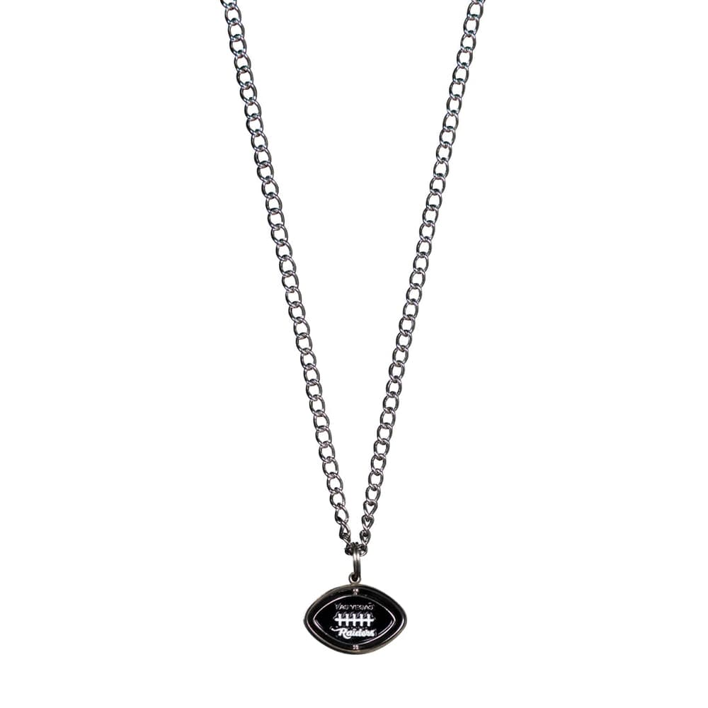Raiders Spinning Football Necklace release photo 1