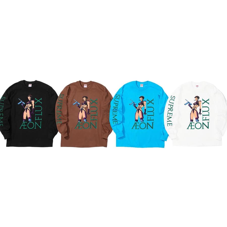 Supreme/aeon Flux L/s Tee release photo 1
