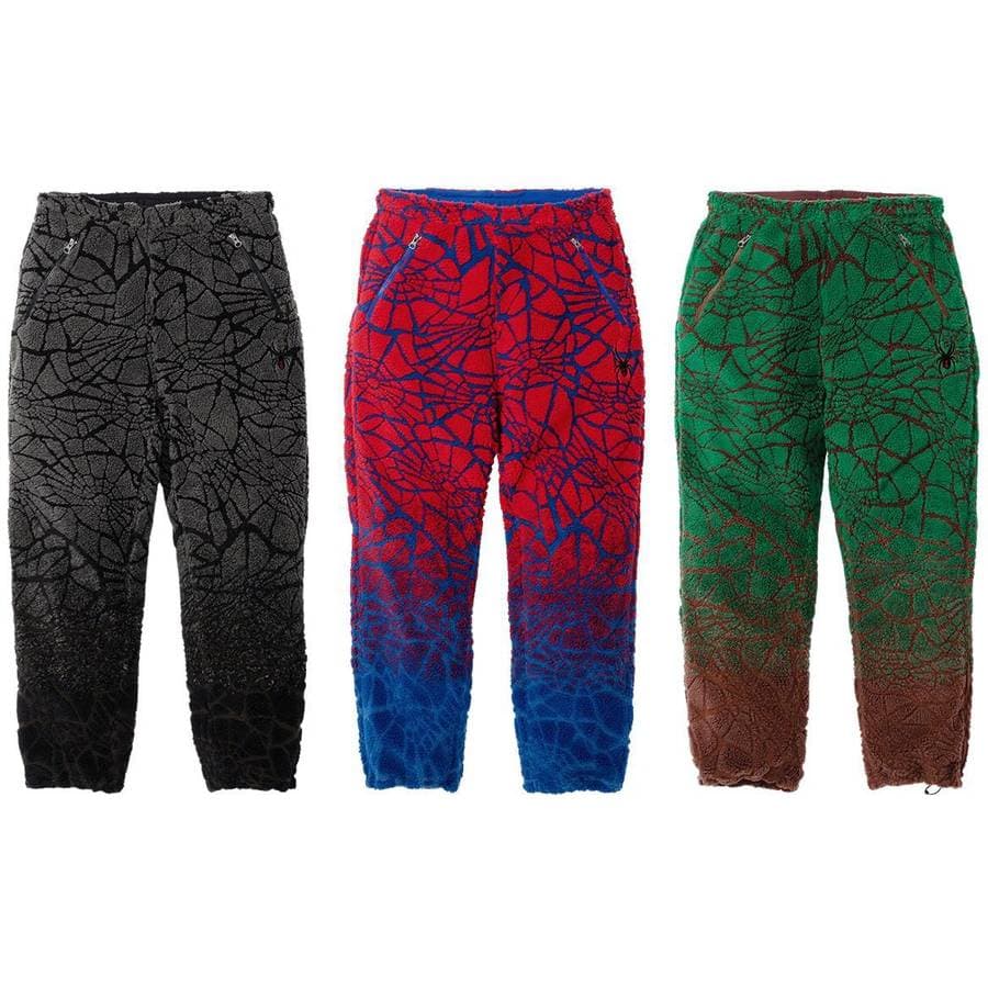 Supreme®/spyder Web Polar Fleece Pant release photo 1