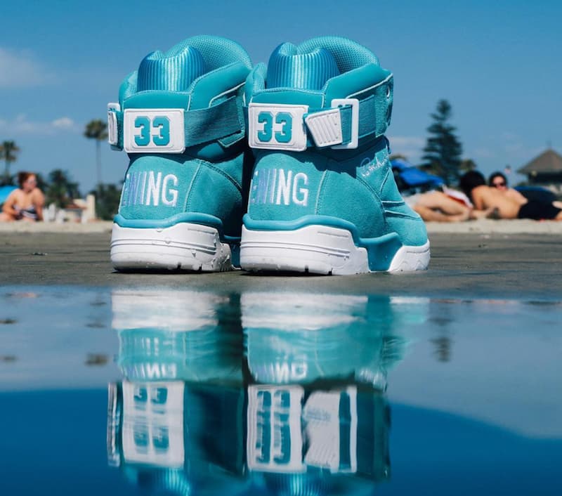 Ewing 33 Hi “Turquoise Suede” release photo 3