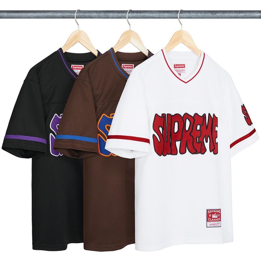 Supreme®/mitchell & Ness® Football Jersey release photo 1