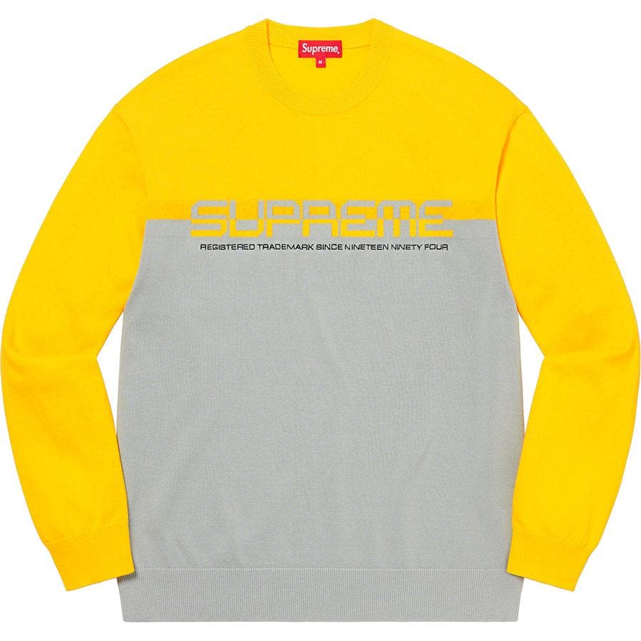 Supreme Split Logo Pullover release photo 2