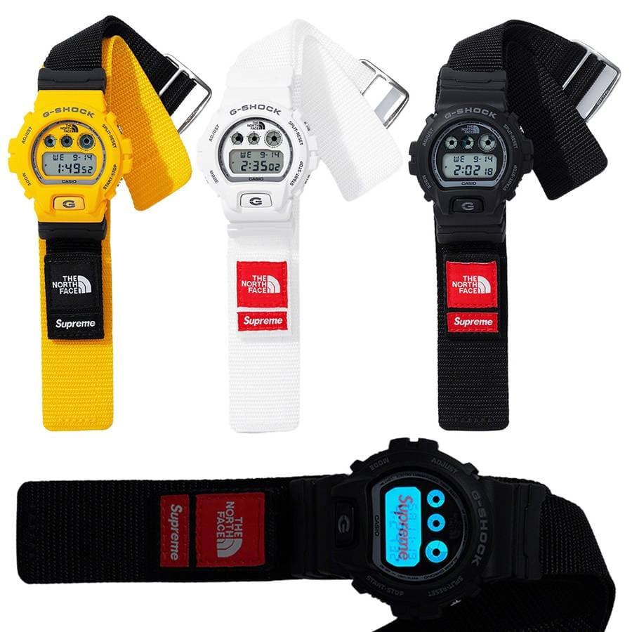 Supreme®/the North Face® G-shock Watch release photo 1
