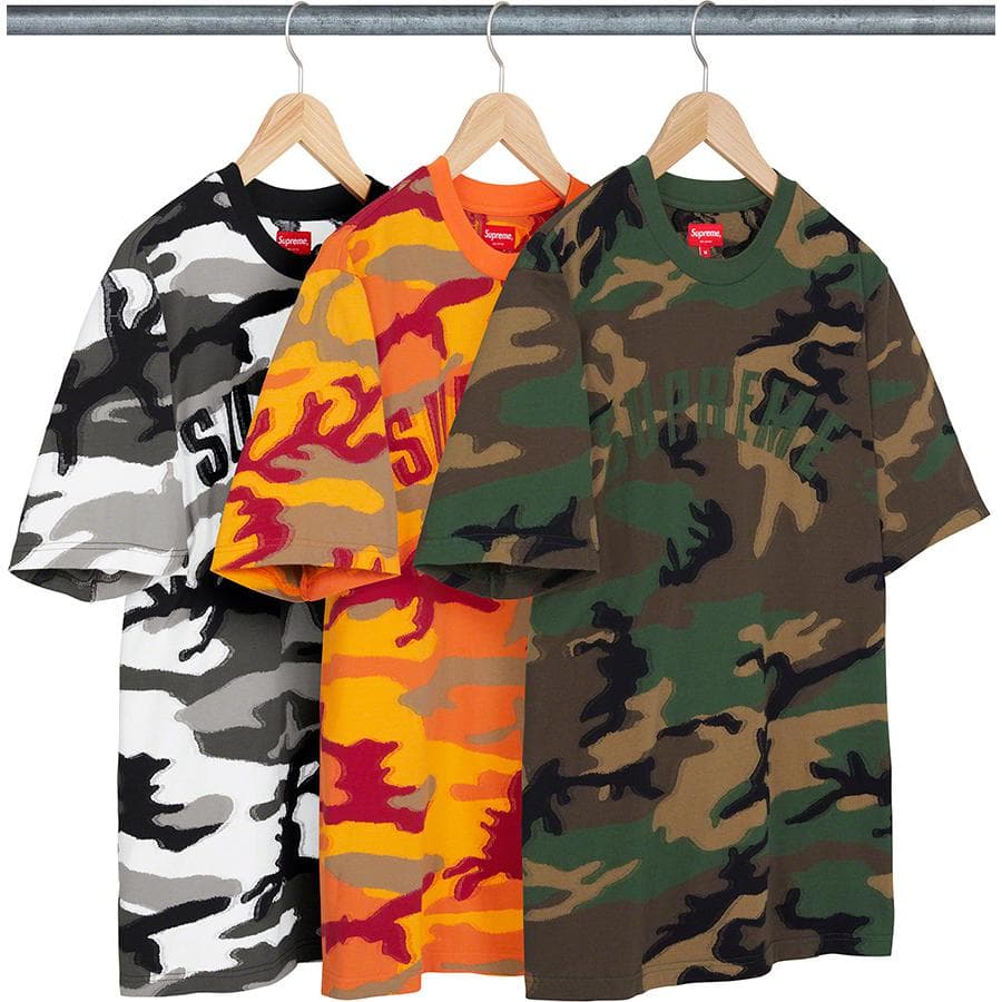 Intarsia Camo S/s Top release photo 1