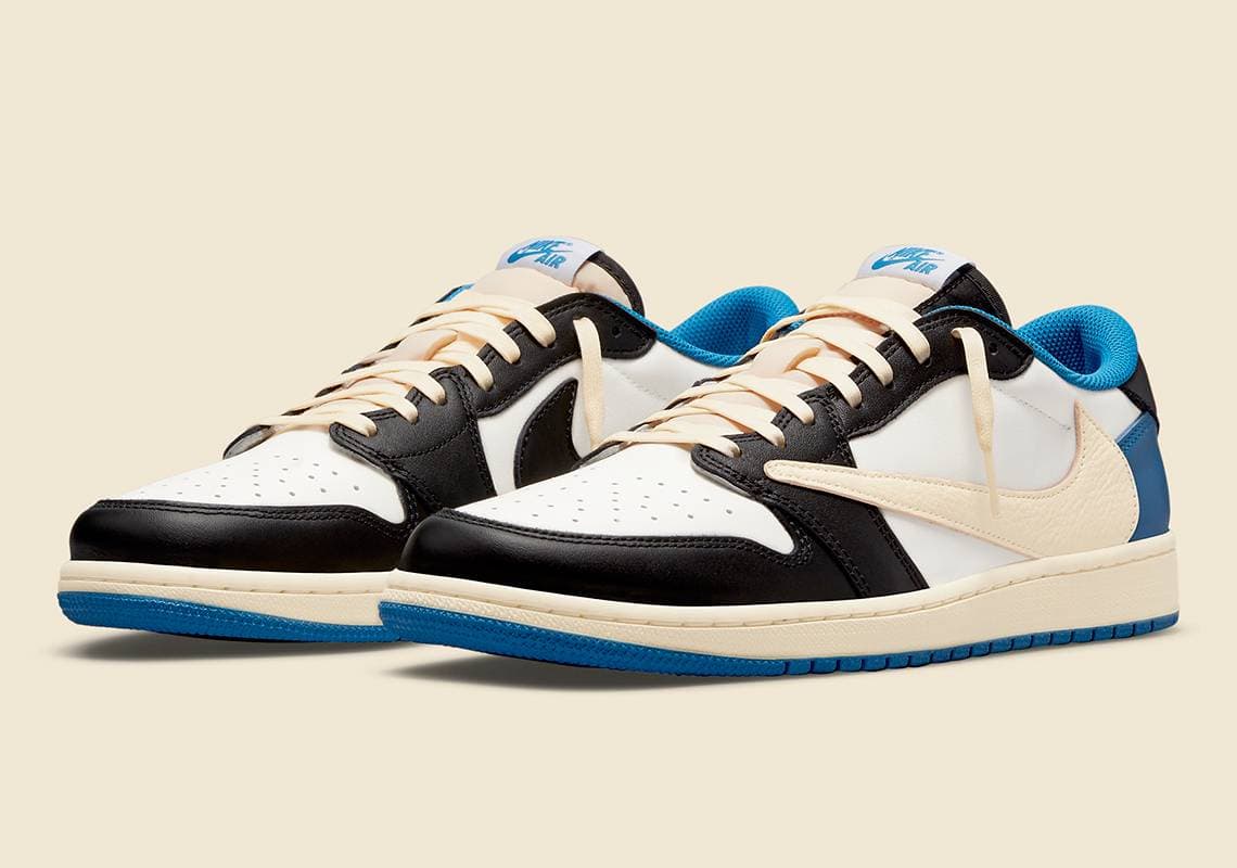 Fragment Design x Travis Scott x Air Jordan 1 Low OG Jordan release photo