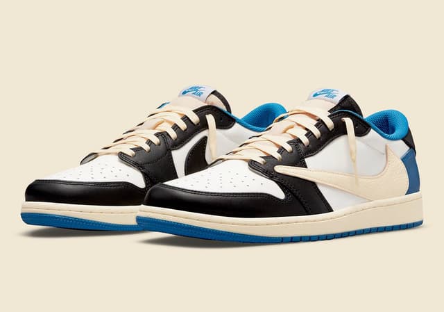Fragment Design x Travis Scott x Air Jordan 1 Low OG Jordan release photo