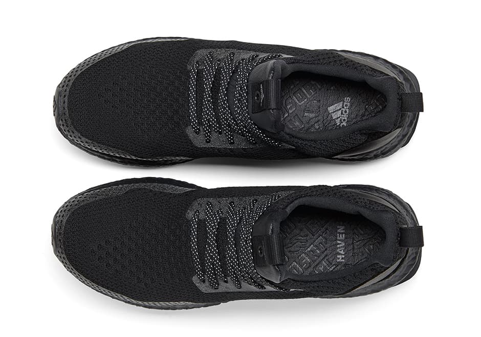 Haven x adidas Ultra Boost “Triple Black” release photo 2