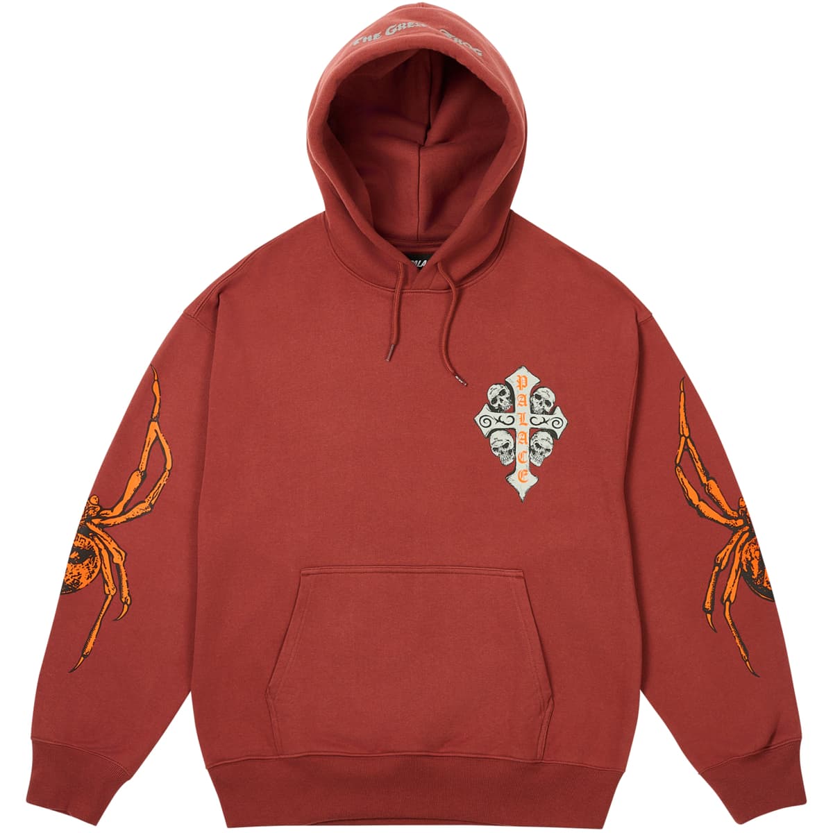 Palace Tgf Hood Brown release photo 1