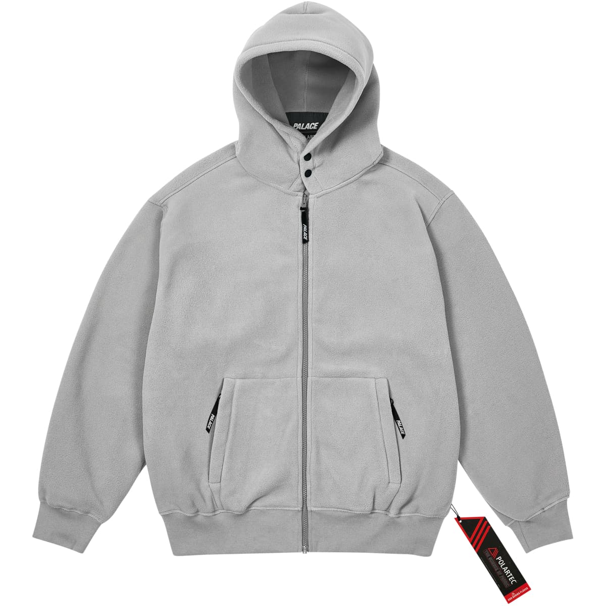 Polartec Lazer Zip Hood Concrete Grey release photo 1