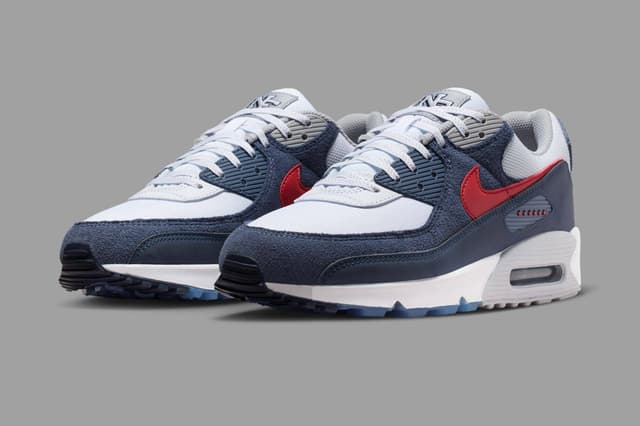 NFL x Nike Air Max 90 "New England Patriots" Nike release photo