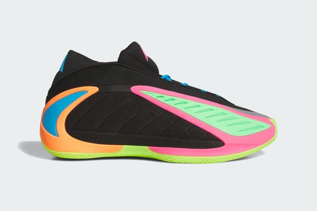adidas Anthony Edwards 2 "Black/Lucid Lemon" adidas release photo