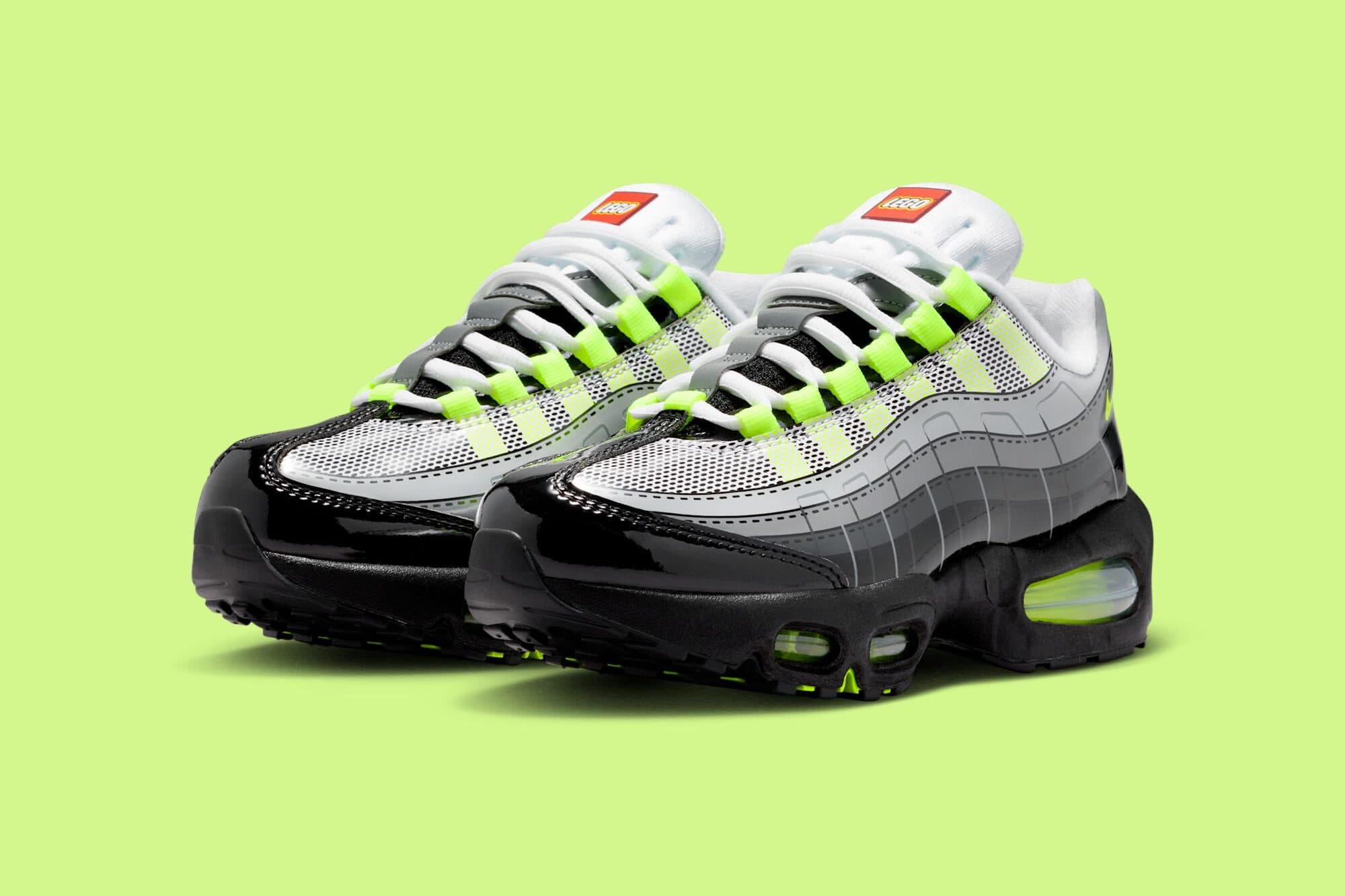 LEGO x Kids Nike Air Max 95 "Neon" Nike release photo
