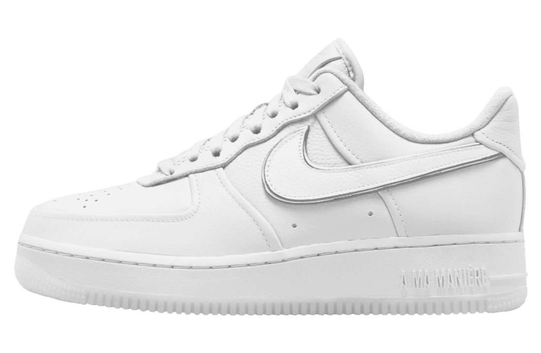 A Ma Maniére x Nike Air Force 1 Low White White release photo 1