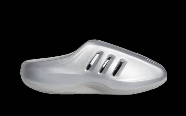 Adidas AdiFom IIInfinity Mule Metallic Silver adidas release photo