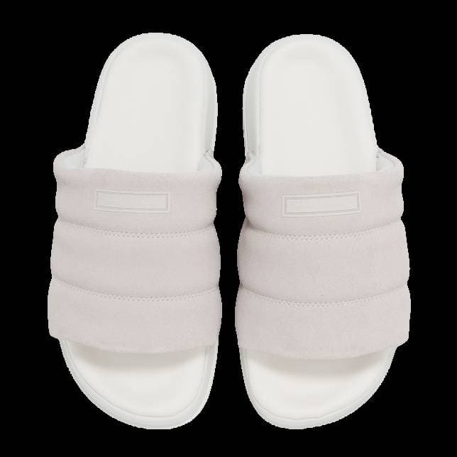 Adidas Adilette Essential W Chalk White adidas release photo
