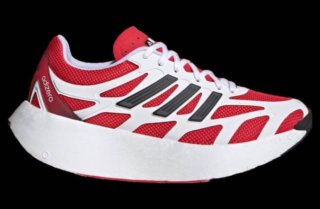 adidas Adizero Aruku Cloud White / Pure Ruby adidas release photo