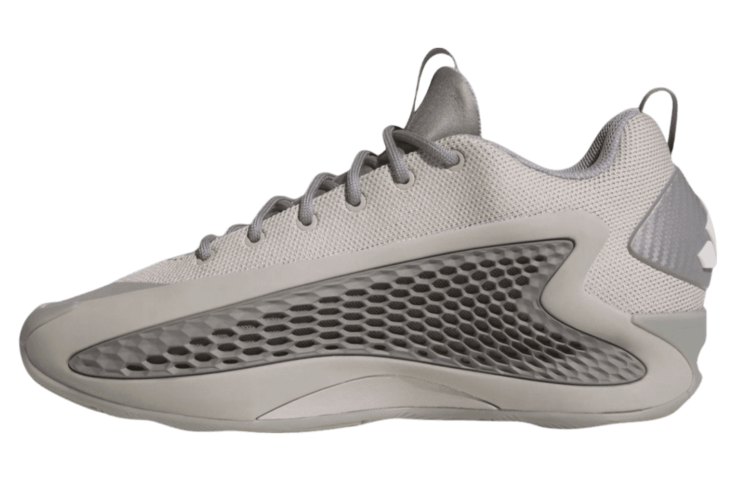 Adidas Anthony Edwards 1 Low Metallic Grey Metallic Grey / Dovegrey release photo 2